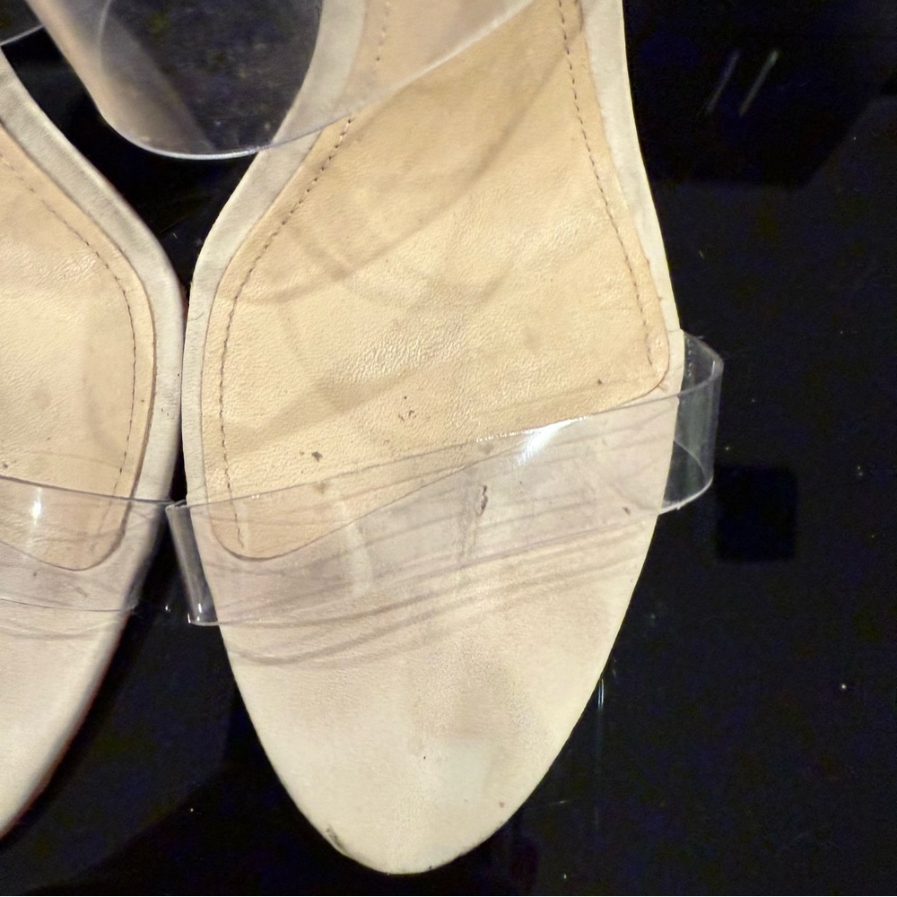 Schutz Ariella Sandal in Oyster | USED - Picture 7 of 13